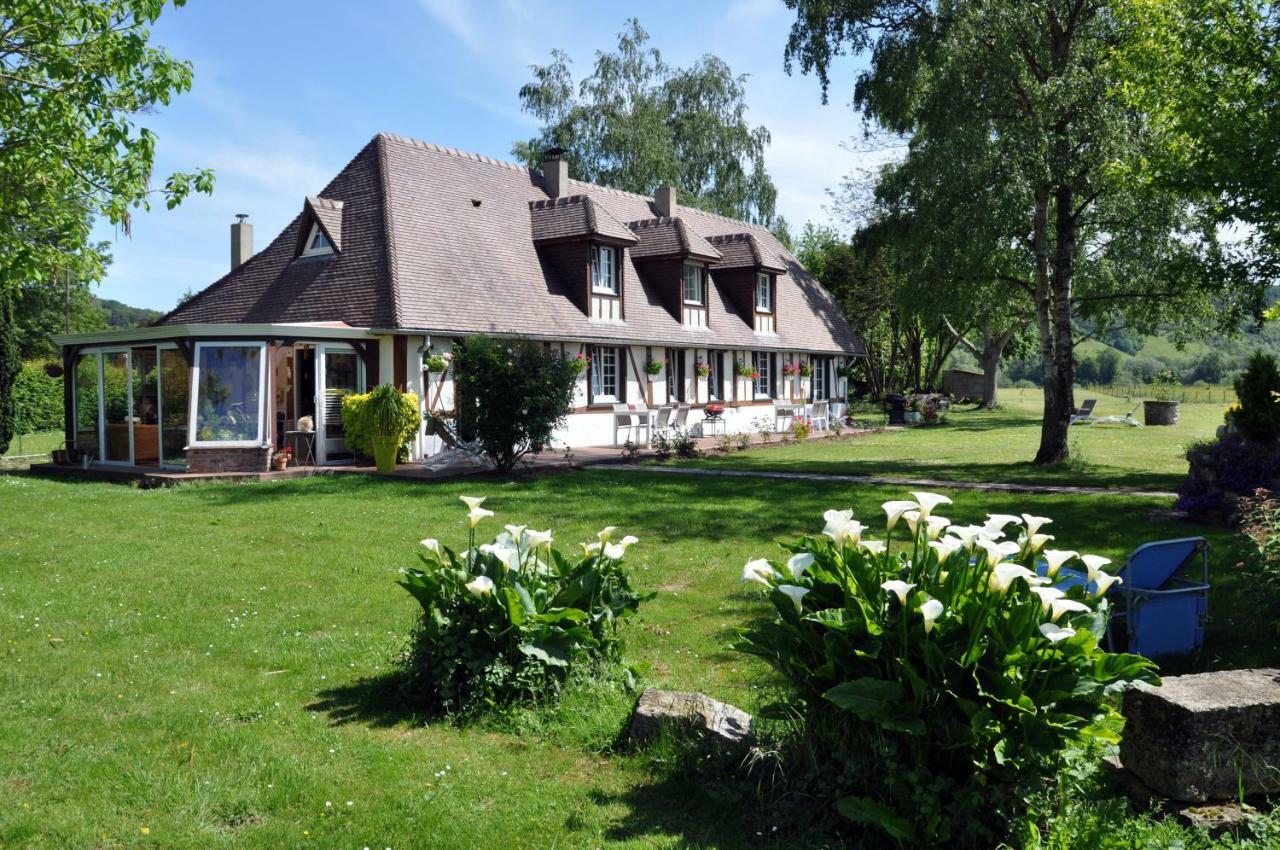 Вилла Les Mouettes - La Paix Du Bord De Seine Berville-sur-Seine Экстерьер фото